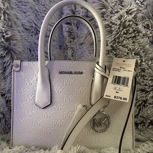 💟🦄 NWT White Michael Kors Small Signature Maple Satchel🦄💟